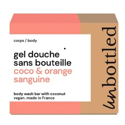 UNBOTTLED - Gel Douche Sans Bouteille – Kokos a krvavý pomeranč