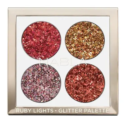 NABLA - Ruby Lights Glitter Palette – Paletka očních stínů