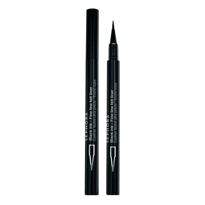 SEPHORA COLLECTION - Black Ink - Fine Line Felt Liner - Tekutá oční linka s tenkým aplikátorem