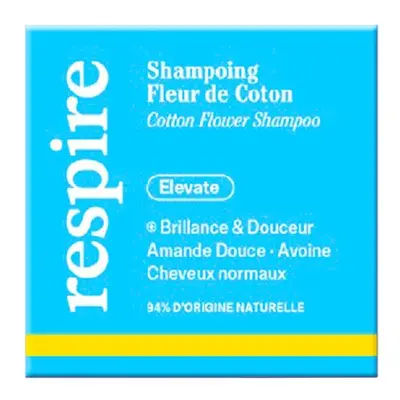 RESPIRE - Shampoing solide Doux – Tuhý šampon Fleur de coton