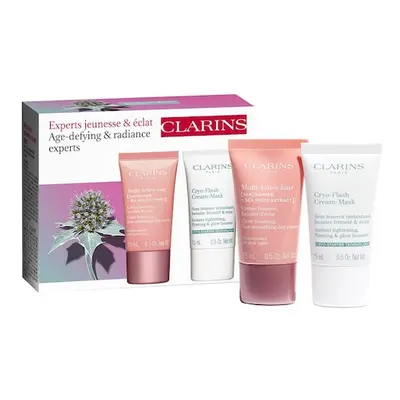 CLARINS - Multi-Active & Cryo-Flash Cream-Mask Set - sada pro péči proti stárnutí