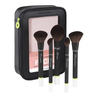 SEPHORA COLLECTION - The Face Brush Set – Intuitivní aplikace, dokonalý vzhled