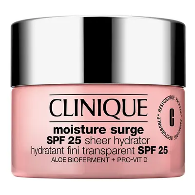 CLINIQUE - Moisture Surge Hydratant Fini Transparent SPF 25 - Hydratační krém