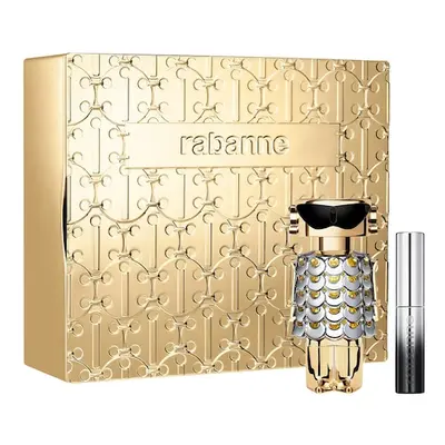 RABANNE FRAGRANCES - Fame - Dárková sada s parfémovanou vodou a řasenkou