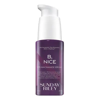 SUNDAY RILEY - B3 Nice 10% Niacinamide – Rozjasňující sérum