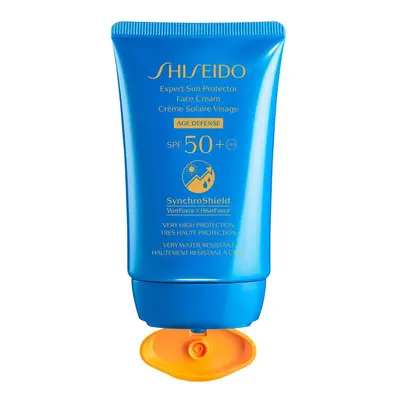 SHISEIDO - Synchroshield - Opalovací krém na obličej a tělo SPF50+