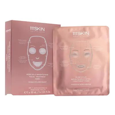 111SKIN - Rose Gold Brightening Facial Treatment Mask - Sada péče o obličej