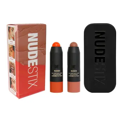 NUDESTIX - Sunkissed Peach Blush and Bronze 2-Piece Kit – Sada make-upu pro pleť