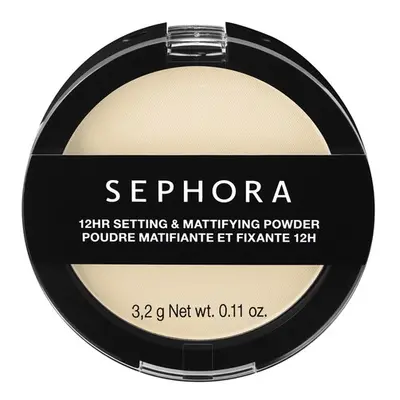 SEPHORA COLLECTION - 12hr Setting And Mattifying Powder – Pudr s dlouhou výdrží (cestovní formát