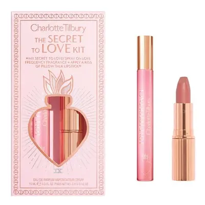 CHARLOTTE TILBURY - The Secret To Love Kit – Dárková sada parfémové vody a rtěnky