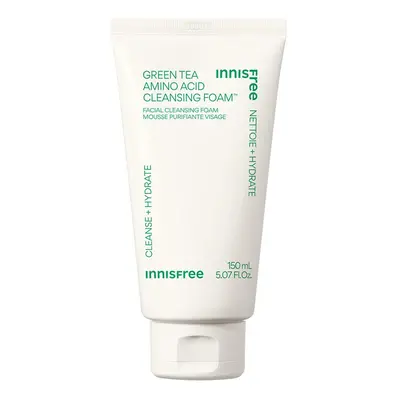 INNISFREE - Green Tea Hydrating Amino Acid Cleansing Foam - Čisticí pěna