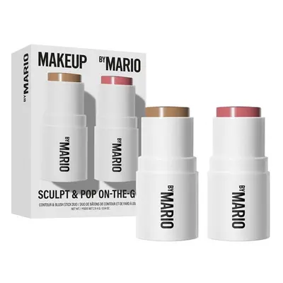 MAKEUP BY MARIO - Sculpt & Pop On the Go – Mini duo na kontury a tváře