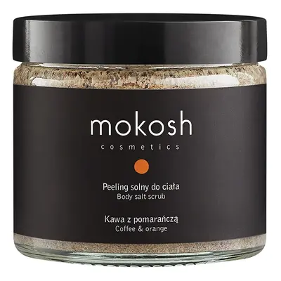 MOKOSH - Salt Scrub - Solný peeling s kávou a pomerančem