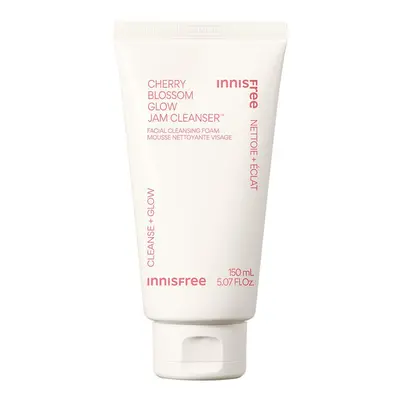 INNISFREE - Dewy Glow Jam Cleanser with Jeju Cherry Blossom - Rozjasňující čisticí přípravek