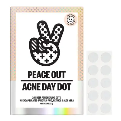 PEACE OUT SKINCARE - Acne Day Dot – Náplasti proti nedokonalostem