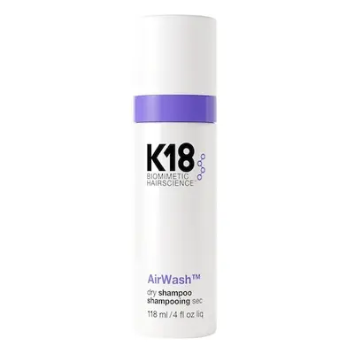 K18 - AirWash Dry Shampoo – Redukuje kožní maz + eliminuje zápach