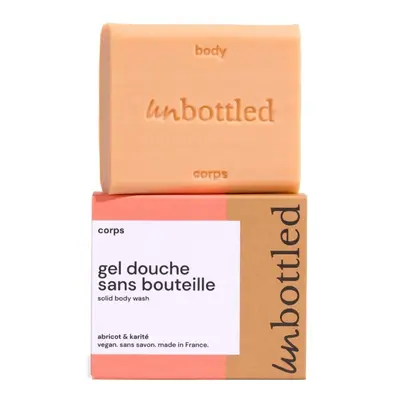 UNBOTTLED - Gel Douche Sans Bouteille Abricot & Karité - Mýdlo