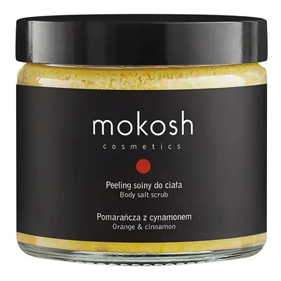 MOKOSH - Salt Scrub - Solný peeling s pomerančem a skořicí