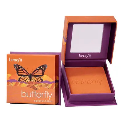 BENEFIT COSMETICS - Butterfly WANDERful World - Tvářenka ve zlatavě-oranžovém odstínu