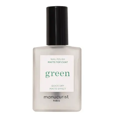 MANUCURIST - Zelená – Top Coat Mat