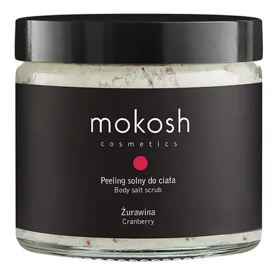 MOKOSH - Cranberry Salt Scrub - Brusinkový solný peeling