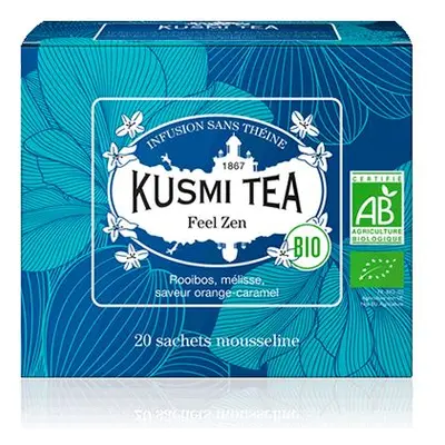 Kusmi Tea Organic Feel Zen, 20 mušelínových sáčků (40 g)