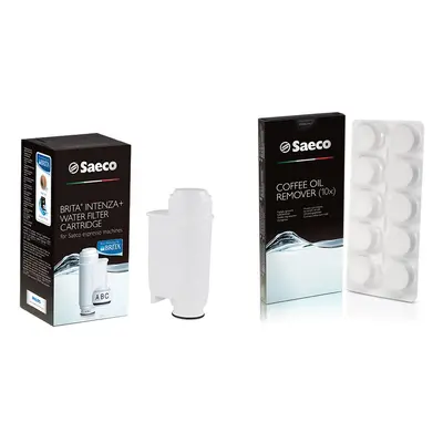 Saeco / Philips Brita Intenza+ filtr + Saeco CA6704/99 čisticí tablety do spařovací jednotky