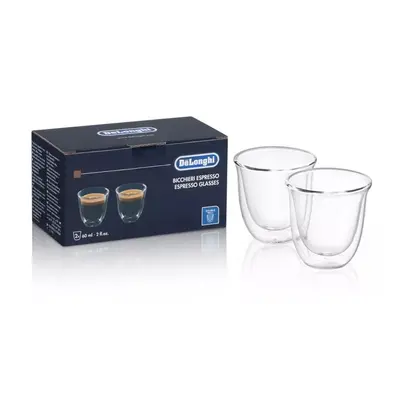 DeLonghi DLSC310 termo skleničky na espresso 60 ml 2 ks