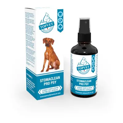 Topvet Green idea STOMACLEAN pro psy 50 ml - zdravé zuby a ústní dutina bez zápachu