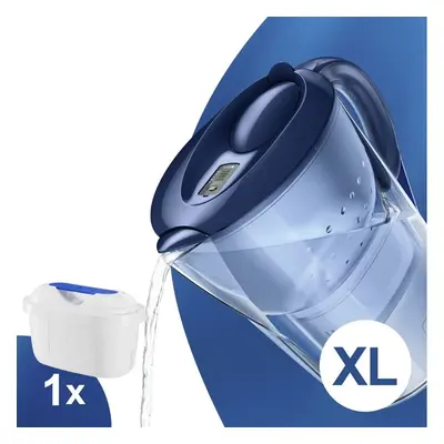 Filtrační konvice Brita Marella XL modrá + 1 ks Filter Logic FL-402H