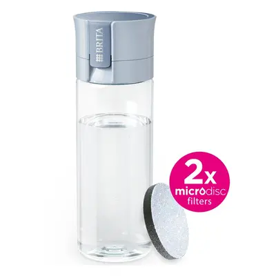 BRITA FillandGo Vital filtrační láhev na vodu 0,6l, modrá + 2x filtr MicroDisc