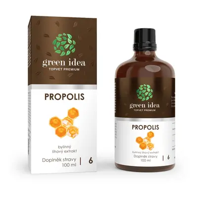 Green idea Propolis tinktura - kapky 100 ml obranyschopnost, bolest v krku