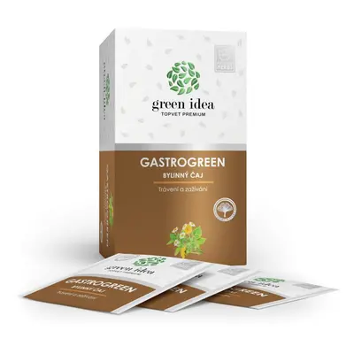 Green Idea GASTROGREEN bylinný čaj pro podporu trávení a zažívání