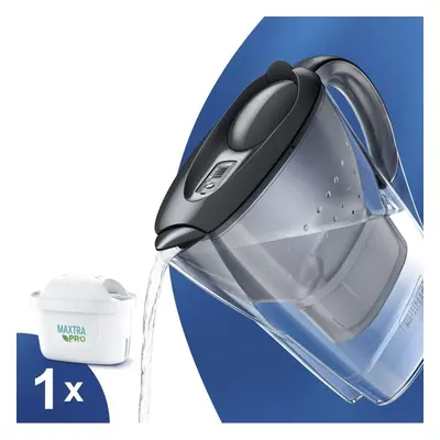 Brita Marella grafitová filtrační konvice 2,4 l + 1 ks filtru Maxtra Pro Pure Performance