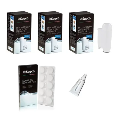 Saeco / Philips Brita Intenza+ 3 ks + CA6704/99 čisticí tablety do spařovací jednotky + Saeco ma