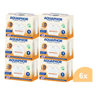 Aquaphor MAXFOR+ H filtr do konvice na tvrdou vodu 6 ks