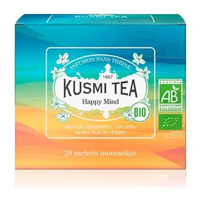 Kusmi Tea Happy Mind, 20 mušelínových sáčků (40 g)