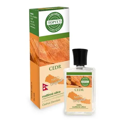 TOPVET Cedr 100% silice 10 ml - kašel, bronchitida