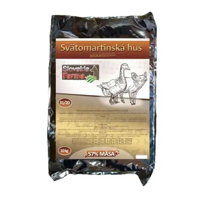 Slovakia Farma - Svatomartinská husa 31/20 hypoalergenní granule pro psy 10 kg