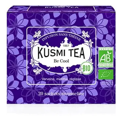 Kusmi Tea Organic Be Cool, 20 mušelínových sáčků (40 g)