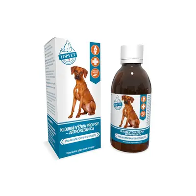 Topvet sirup kloubní výživa pro psy 200 ml - pro aktivní pohyb bez bolesti