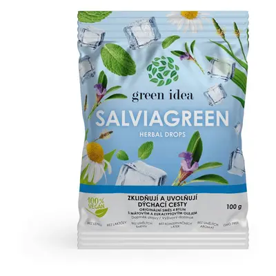 Green Idea Salviagreen bylinné bonbony 100 g