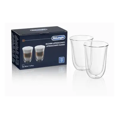 DeLonghi DLSC312 termo sklenice na Latte macchiato 330 ml, 2 ks