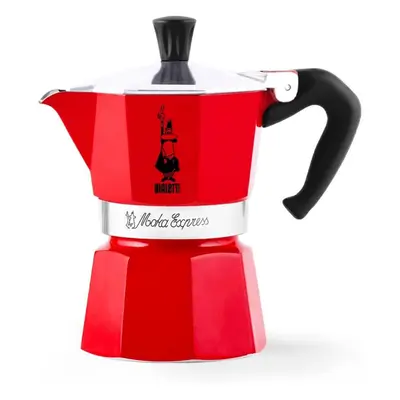 Bialetti Moka Express - moka konvice 3 šálky červená (1228009)