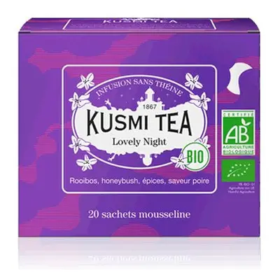 Kusmi Tea Lovely Night, 20 mušelínových sáčků (40 g)