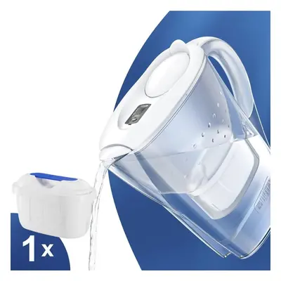 Brita Marella bílá filtrační konvice 2,4 l + 1 ks filtru FilterLogic FL-402H