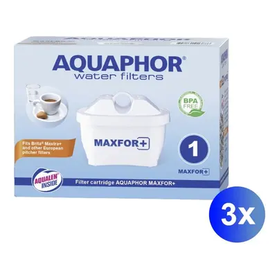 Aquaphor Maxfor+ B25 fitrační patrona do konvice 3 ks