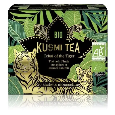 Kusmi Tea Organic Tchai of The Tiger, 20 mušelínových sáčků (40 g)