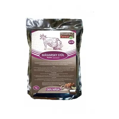 Slovakia Farma - Masný stůl 33/20 lisované hypoalergenní granule pro psy 4 kg