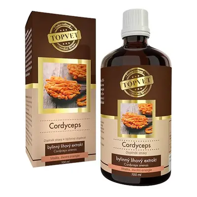 Green idea Cordyceps tinktura - kapky 100 ml vitalita, životní energie